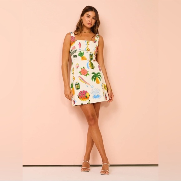 Alemais Samaki Mini Dress - Picture 1 of 9